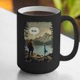 Introvert Bigfoot Sasquatch Loch Ness Monster Bruh Graphic Print Coffee Mug