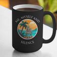 Introvert Relaxation Me Myself And Silence Summer Vacation Graphic Print Coffee Mug Introvert Relaxation Me Myself And Silence Summer Vacation Graphic Print Coffee Mug