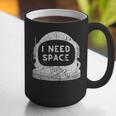 Introvert Space Helmet I Need Space Men Women Graphic Print Coffee Mug