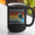 Introverted But Willing To Discuss Sanctuary Moon Graphic Print Coffee Mug Introverted But Willing To Discuss Sanctuary Moon Graphic Print Coffee Mug