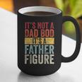It's Not A Dad Bod It's A Father Figure Retro VintageShort Sleeve Graphic Print Coffee Mug