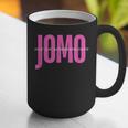 JOMO Joy Of Missing Out For The Introvert Graphic Print Coffee Mug JOMO Joy Of Missing Out For The Introvert Graphic Print Coffee Mug