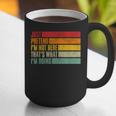 Just Pretend I Am Not Here Sarcastic Introvert Life Graphic Print Coffee Mug