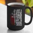 Just A Regular Dad Trying Not To Raise Liberals Father's Day Graphic Print Coffee Mug Just A Regular Dad Trying Not To Raise Liberals Father's Day Graphic Print Coffee Mug