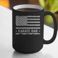 Karate Dad America US Flag Patriot Vintage Graphic Print Coffee Mug Karate Dad America US Flag Patriot Vintage Graphic Print Coffee Mug