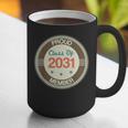 Kids Class Of 2031 Shirt Back To School Future Graduation Graphic Print Coffee Mug