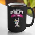 Kids Preschool Graduate 2018 Unicorn Dab Graduation Pre-K TShirt Graphic Print Coffee Mug