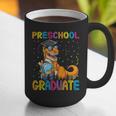 Kids Preschool Graduate Dinosaur Trex Preschool Graduation Graphic Print Coffee Mug