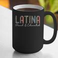 Latina Proud And Educated Powerful Latinas Pride Graduation Graphic Print Coffee Mug