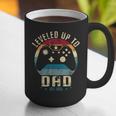 I Leveled Up To Dad 2025 Promoted To Daddy Soon To Be Father Graphic Print Coffee Mug