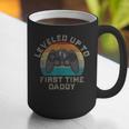 I Leveled Up To First Time Daddy Soon To Be Dad Graphic Print Coffee Mug