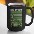 Look At Those Stripes Lawn Mowing Dad Lawn Mower Small Graphic Print Coffee Mug
