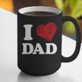 I Love Dad Graphic Print Coffee Mug