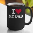 I Love My Dad Graphic Print Coffee Mug