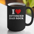 I Love Divorced Dad Rock Joke Graphic Print Coffee Mug