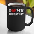 I Love My Introvert I Heart My Introvert Graphic Print Coffee Mug I Love My Introvert I Heart My Introvert Graphic Print Coffee Mug