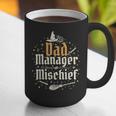 Magical Dad Manager Of Mischief Birthday Boys Girls Graphic Print Coffee Mug