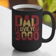 Marvel Iron Man Dad I Love You 3000 Text Fill Father's Day Small Graphic Print Coffee Mug