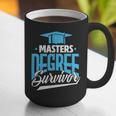 Master's Degree Graduation Masters Degree Survivor Graphic Print Coffee Mug