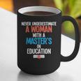 Masters In Education Degree Graduation Women MeD Graphic Print Coffee Mug