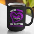 In My Memory Of My Sister DOMESTIC VIOLENCE AWARENESS Graphic Print Coffee Mug In My Memory Of My Sister DOMESTIC VIOLENCE AWARENESS Graphic Print Coffee Mug
