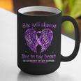 In Memory Of My Sister Overdose Awareness Angel Wing Graphic Print Coffee Mug