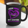 In My Memory Of My Sister PANCREATIC CANCER AWARENESS Graphic Print Coffee Mug