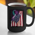 In Memory Of My Uncle Suicide Awareness American Flag Women Kids Men Graphic Print Coffee Mug