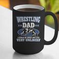 For Men Freestyle Wrestling Dad Graphic Print Coffee Mug