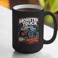 Monster Truck Dad Wheelie Cool Like Normal Dad Graphic Print Coffee Mug