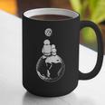 Moon And Astronaut Dad And Baby Space For Father's Day Graphic Print Coffee Mug