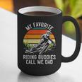 Motorcycle Dad Dirt Bike Shirt Motocross Riding Buddies Graphic Print Coffee Mug