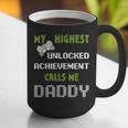 Nerdy Father Day Gamer Dad Daddy Men Love Video Gaming Graphic Print Coffee Mug