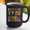 Next Stop Middle School Elementary School Graduation 2025 Graphic Print Coffee Mug
