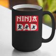 Ninja Dad Matching Family Ninja Warrior Graphic Print Coffee Mug