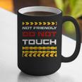 Not Friendly Do Not Touch Warning Sarcasm Introvert Graphic Print Coffee Mug Not Friendly Do Not Touch Warning Sarcasm Introvert Graphic Print Coffee Mug