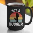 Not A Hugger Cactus Introvert Antisocial Graphic Print Coffee Mug