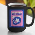 Not Today Cool Fun Cute Introvert Cat Character Graphic Print Coffee Mug Not Today Cool Fun Cute Introvert Cat Character Graphic Print Coffee Mug