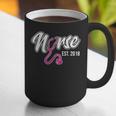 Nursing Graduation Nurse Est 2018 T-Shirt Graphic Print Coffee Mug