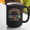 One Happy Dad First Birthday Camping Matching Family Party Graphic Print Coffee Mug