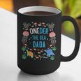 OneDer The Sea Dada 1st Birthday Dad Matching Graphic Print Coffee Mug