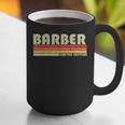 Personal Christmas Retro Vintage Graduation BARBER Job Title Profession Birthday Worker Idea Graphic Print Coffee Mug