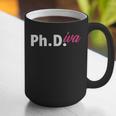 Ph Diva Women Dissertation Doctoral Degree Graduation PhD Graphic Print Coffee Mug