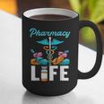 Pharmacy Life Pharmacist Chemist Student PharmD Graduation Graphic Print Coffee Mug