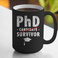 PhD Candidate Survivor PhD Graduation Graphic Print Coffee Mug