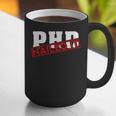 PHD Nailed It Graduation Doctorate Graduate Graphic Print Coffee Mug