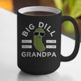 Pickle Pun Big Dill Grandpa Dad Joke Grandfather Humor Graphic Print Coffee Mug