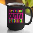 Pink STRAIGHT OUTTA Preschool PRE-K Graduation Graphic Print Coffee Mug