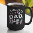 Promoted To Dad Again Est 2026 Vintage Dad Graphic Print Coffee Mug