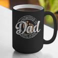 Promoted To Dad Est 2026 Stamp First Time Daddy To Be Graphic Print Coffee Mug